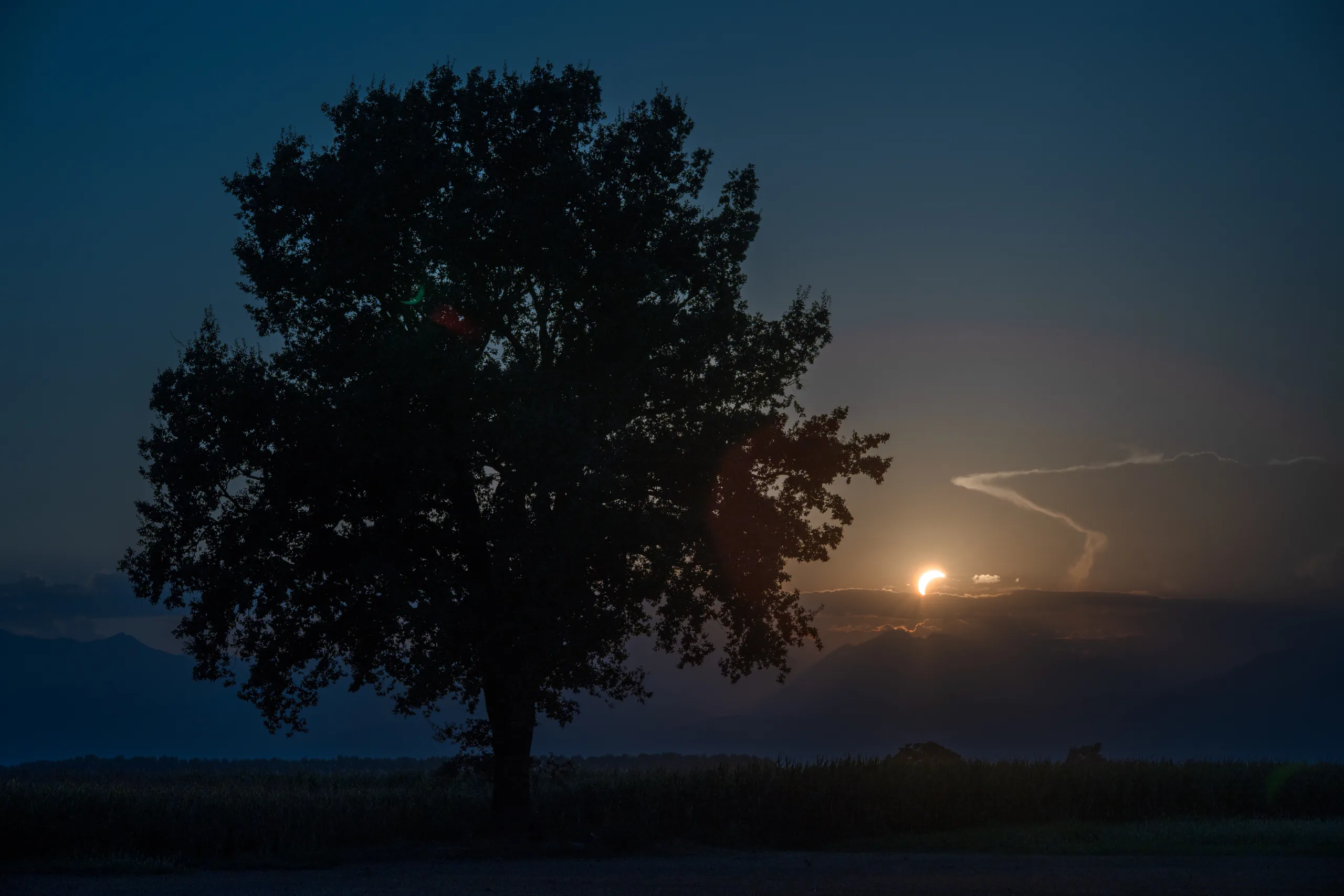 Eclissi parziale di sole