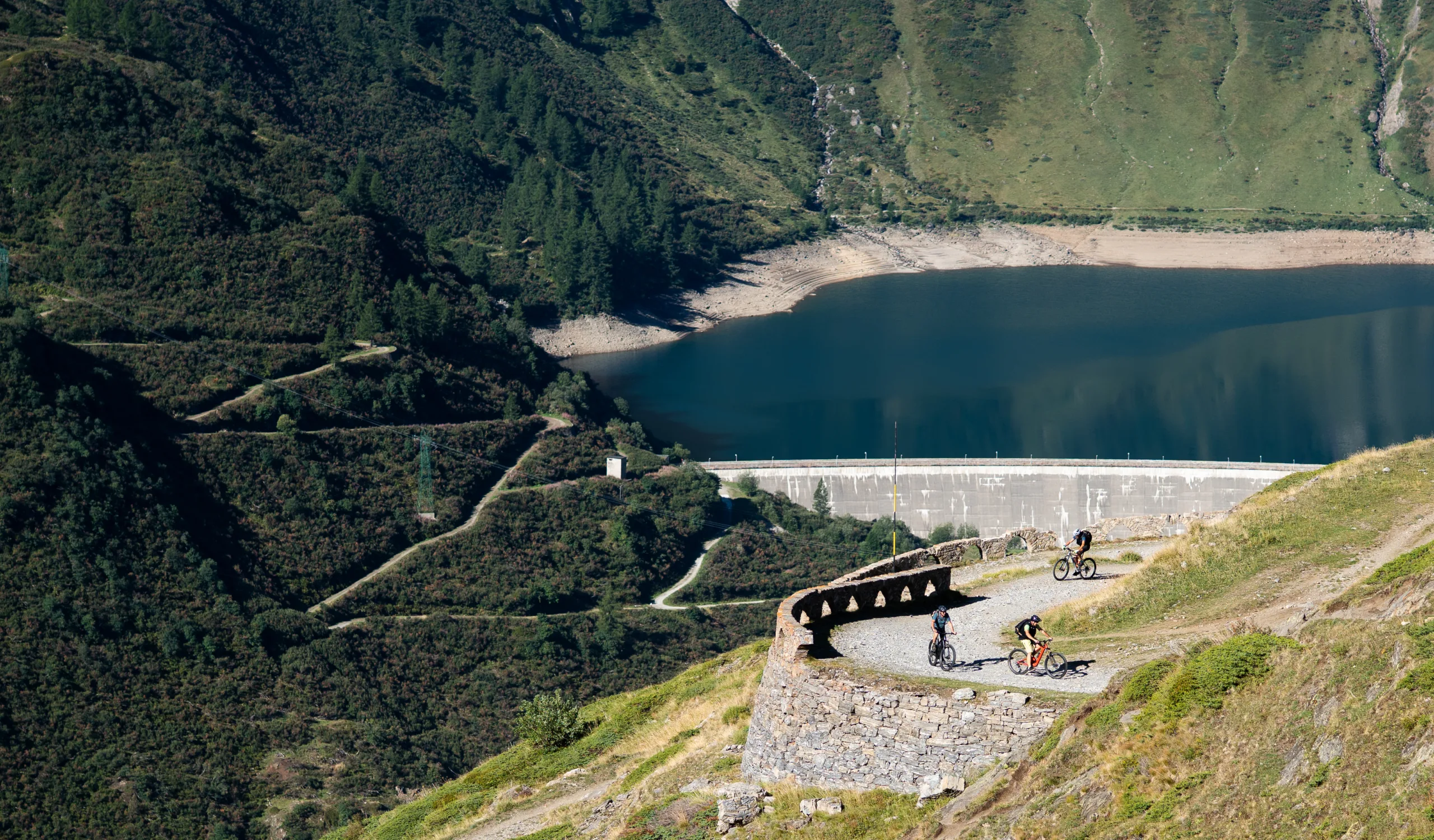 Vista del lago di Morasco