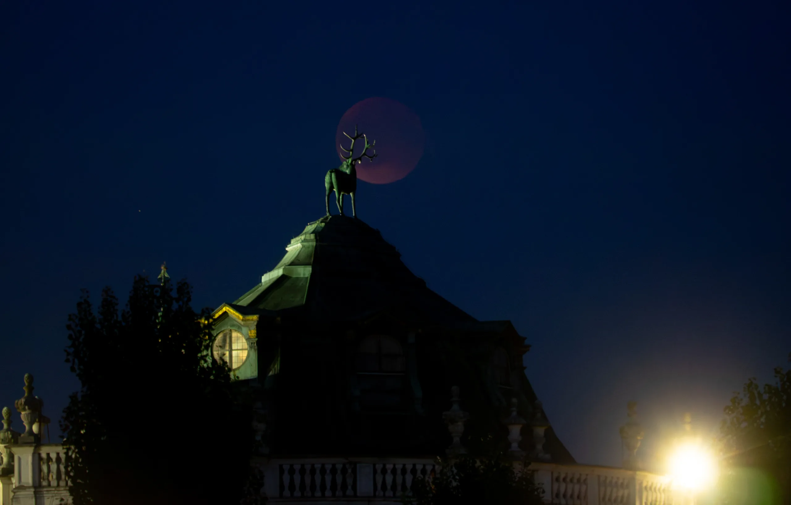 Eclissi alla palazzina di Stupinigi